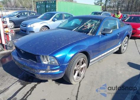 2007 Ford Mustang V6 Deluxe/V6 Premium from USA, damaged, VIN 1ZVFT80N775349081